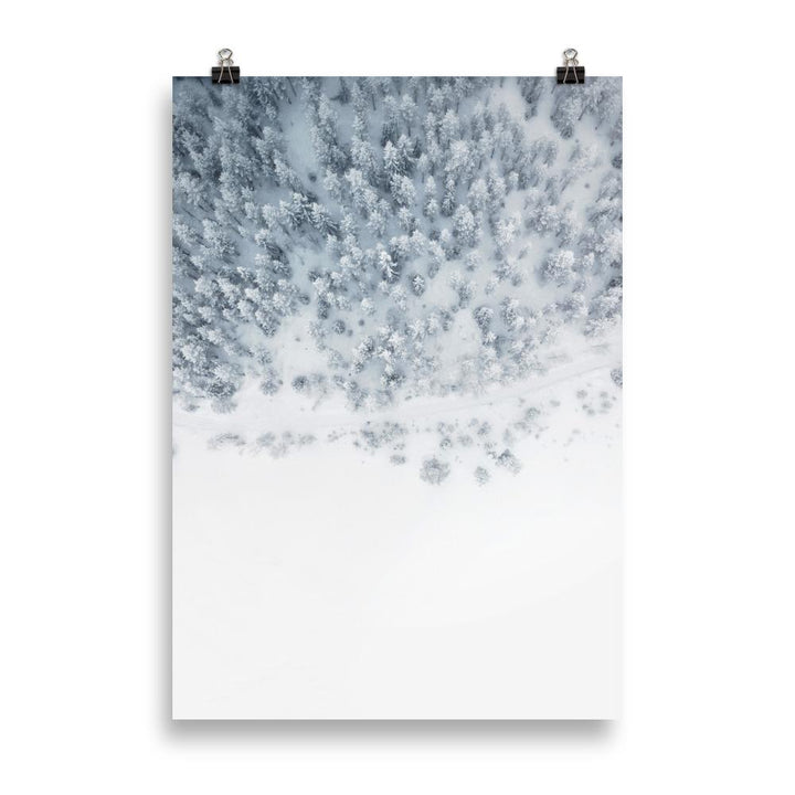 Snow Landscape 5 - Poster 21×30 cm artlia