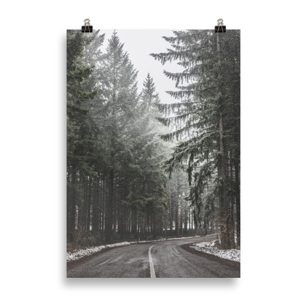 Snow Landscape 6 - Poster 21×30 cm artlia