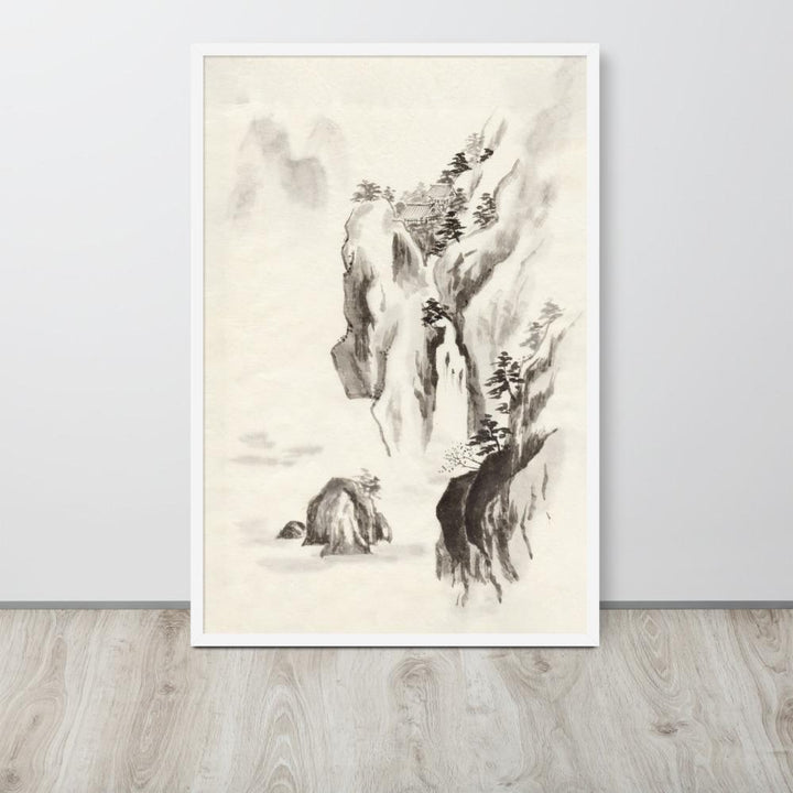 Poster - Tempel im Felsen artlia