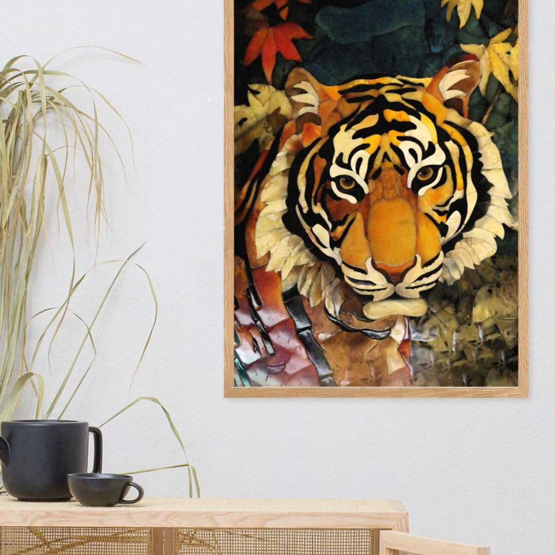 Poster - Tiger in Autumn artlia