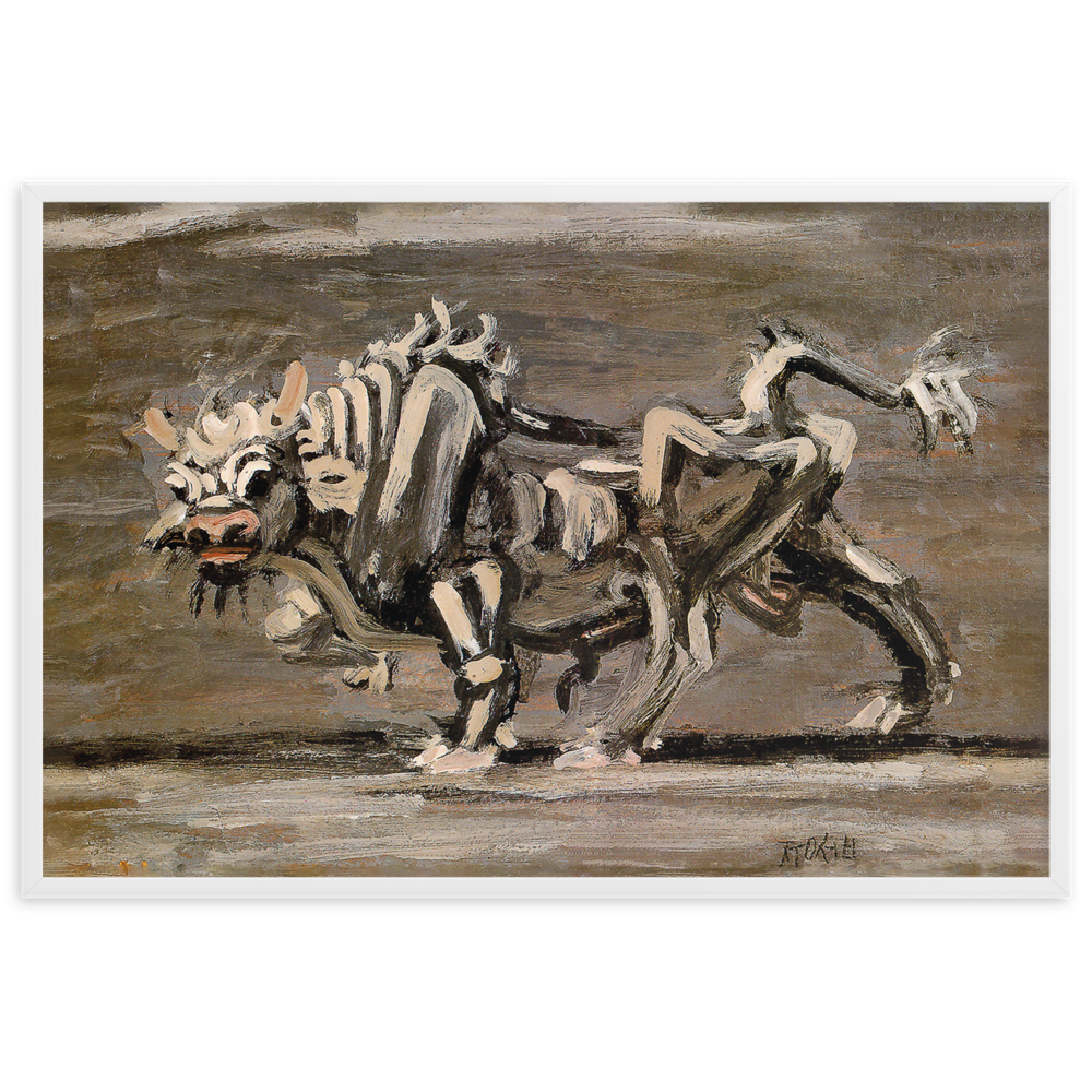 Poster - Weißer Ochse, Lee Jung-seob artlia