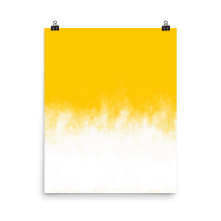 Poster - Yellow Gradient 20x25 cm artlia