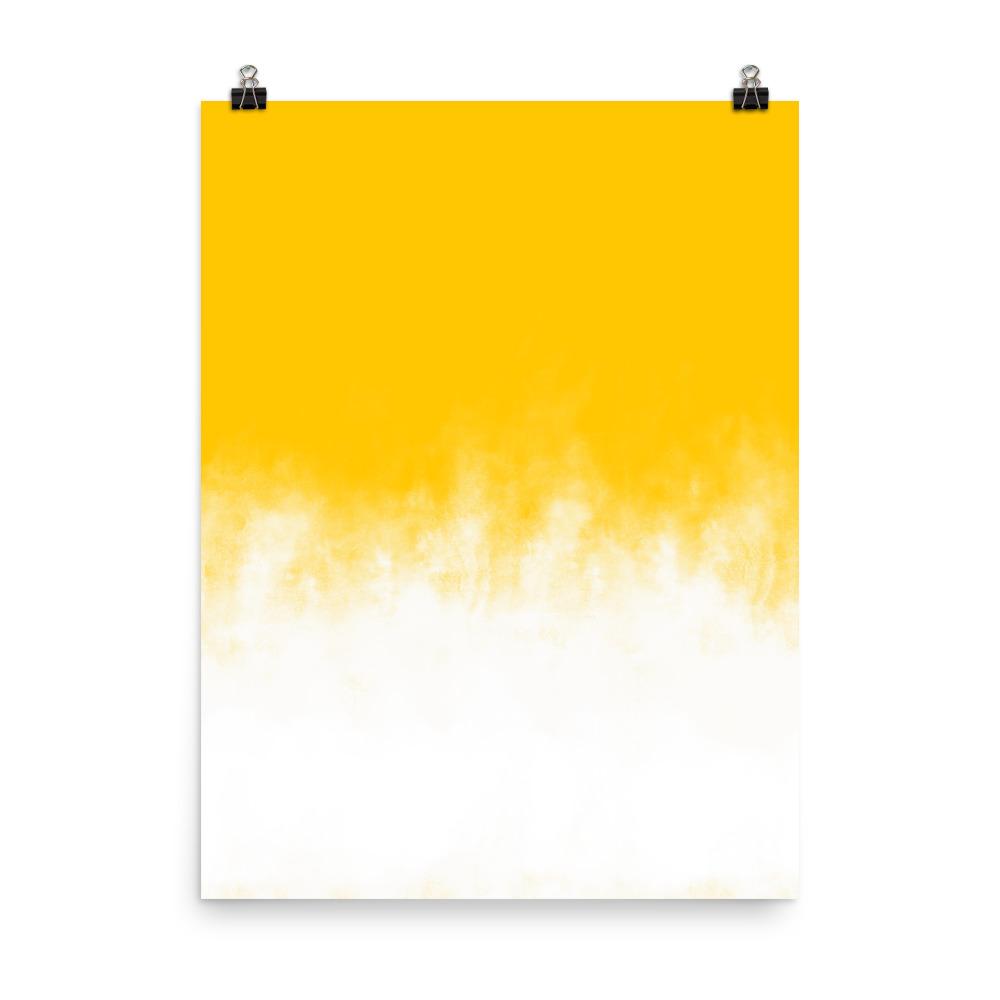 Poster - Yellow Gradient 30x41 cm artlia