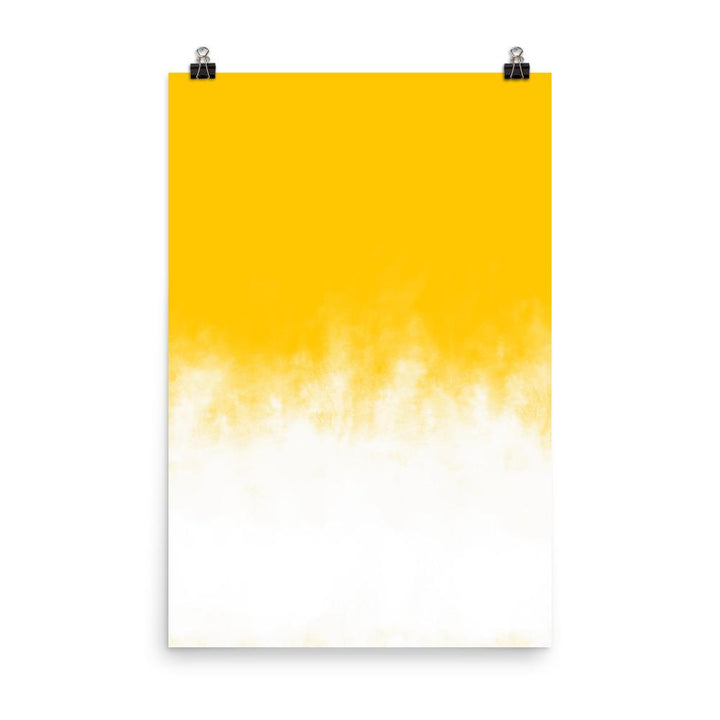 Poster - Yellow Gradient 30x45 cm artlia