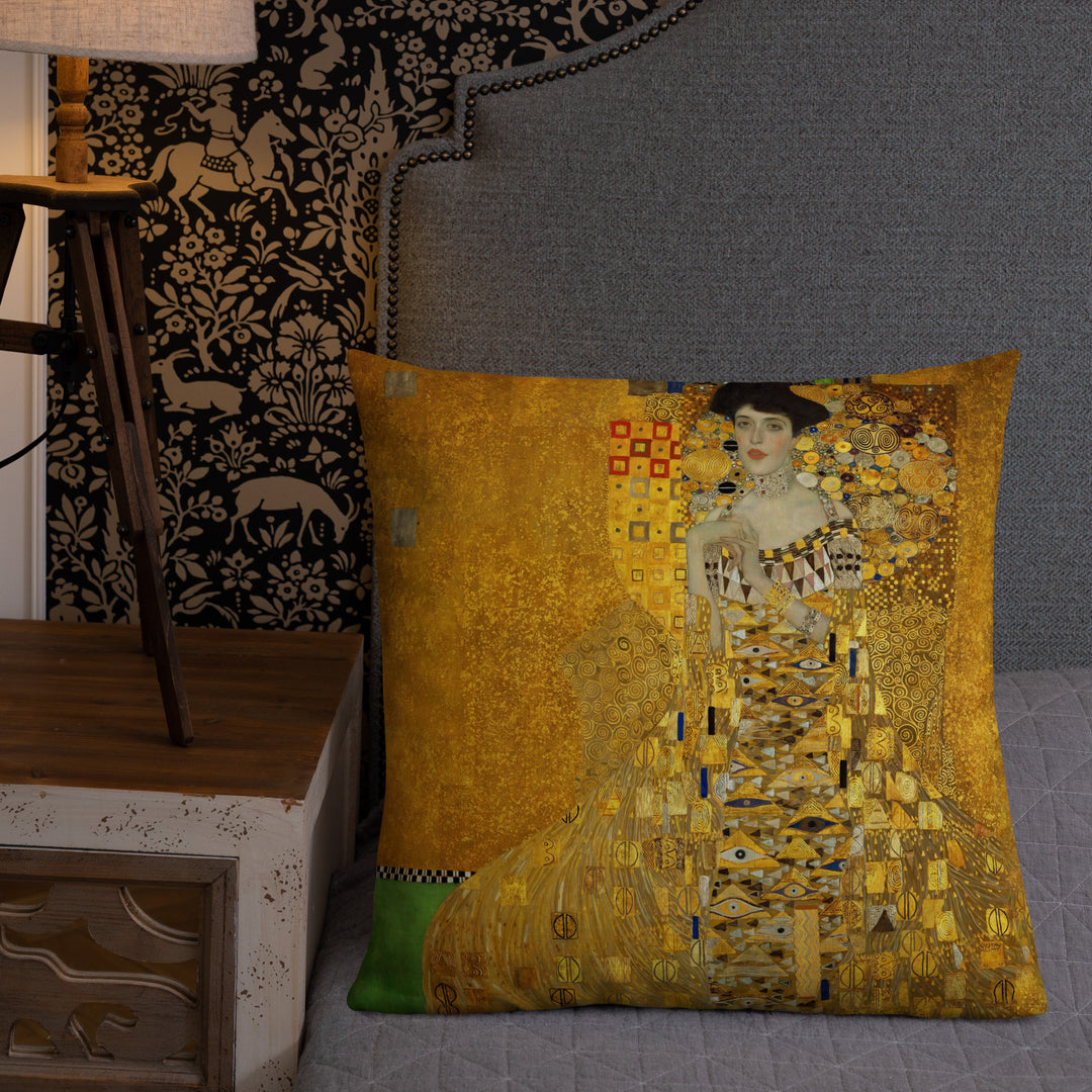 Premium pillow - Gustav Klimt, Adele Bloch-Bauer