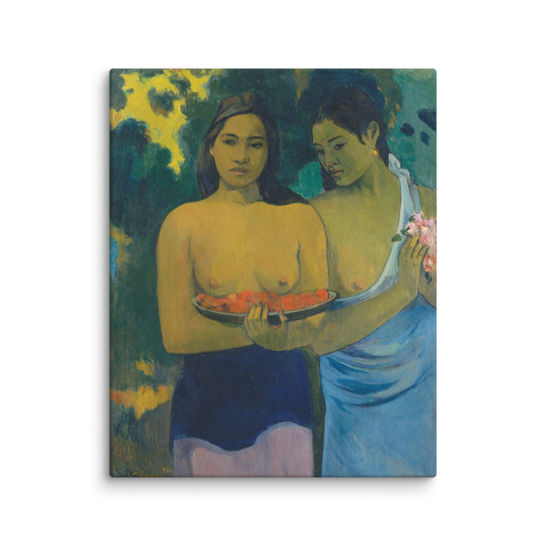 Canvas - Paul Gauguin, Tahitian Women on the Beach