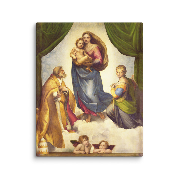 Lienzo - Raffaello Sanzio da Urbino, La Madonna Sixtina