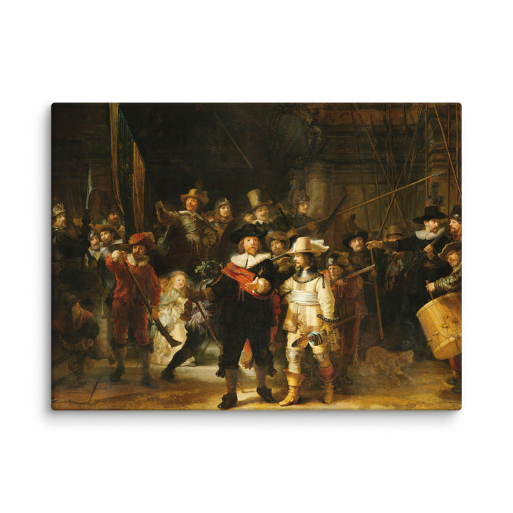 Canvas - Rembrandt van Rijn, The Night Watch