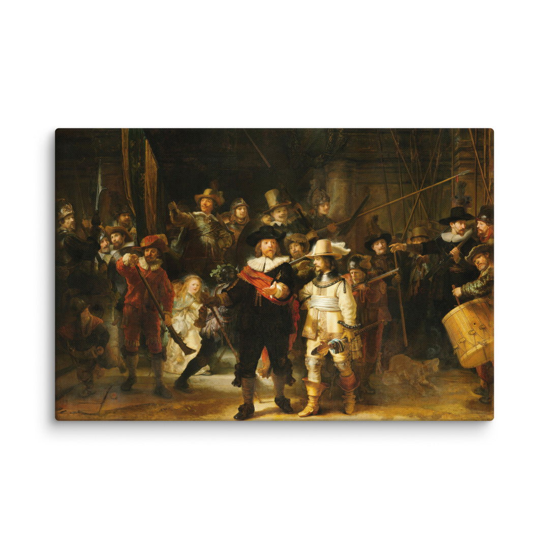 Canvas - Rembrandt van Rijn, The Night Watch