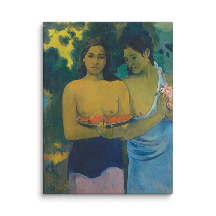 Canvas - Paul Gauguin, Tahitian Women on the Beach