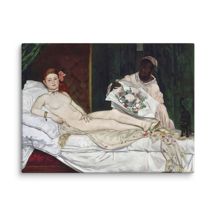 Canvas - Édouard Manet, Olympia