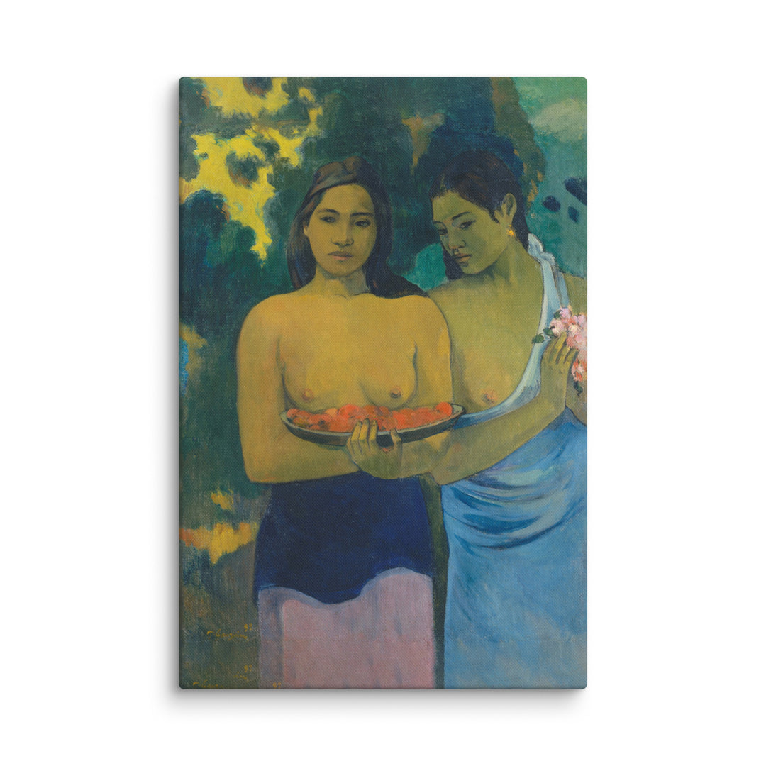 Canvas - Paul Gauguin, Tahitian Women on the Beach