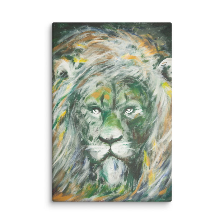Canvas - Green Lion, Hyoun Wook Song