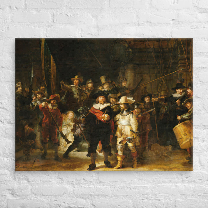 Canvas - Rembrandt van Rijn, The Night Watch