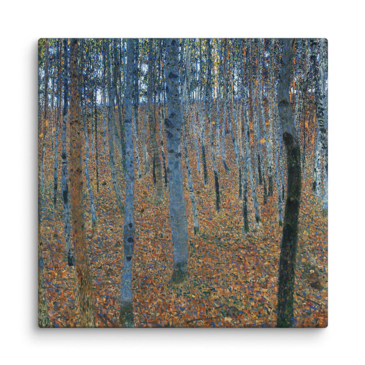 Leinwand - Gustav Klimt, Buchenwald ohne Rahmen / 41x41 cm (16″×16″) artlia