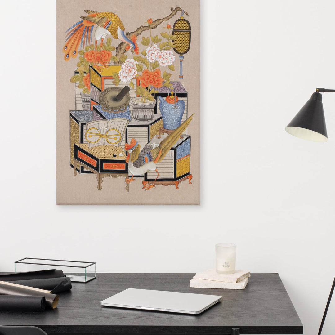 canvas-korean-sehnsucht-nach-wissen-mit-phoenix-longing-for-knowledge-with-phoenix-seungmin-yoon_6_-min