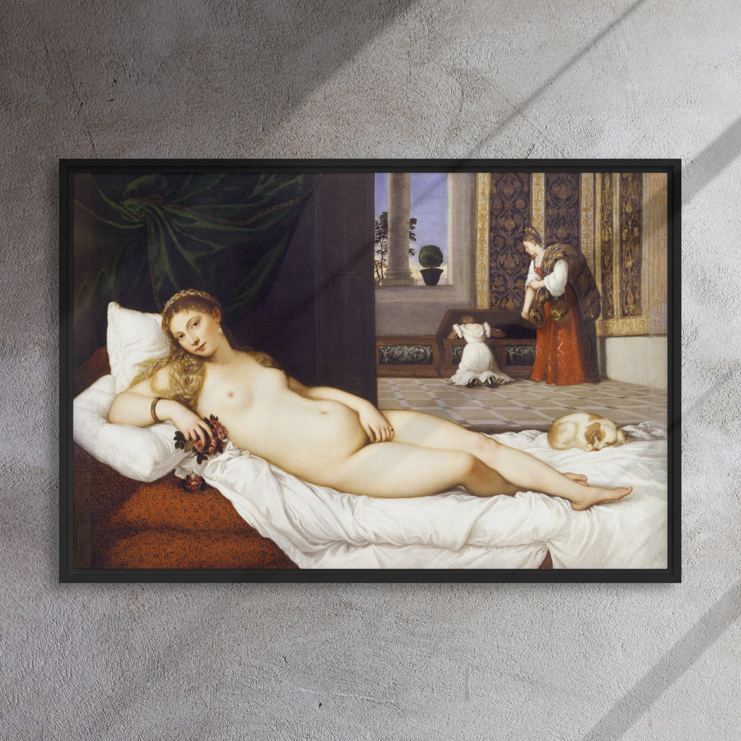 Leinwand - Tizian, Venus von Urbino artlia