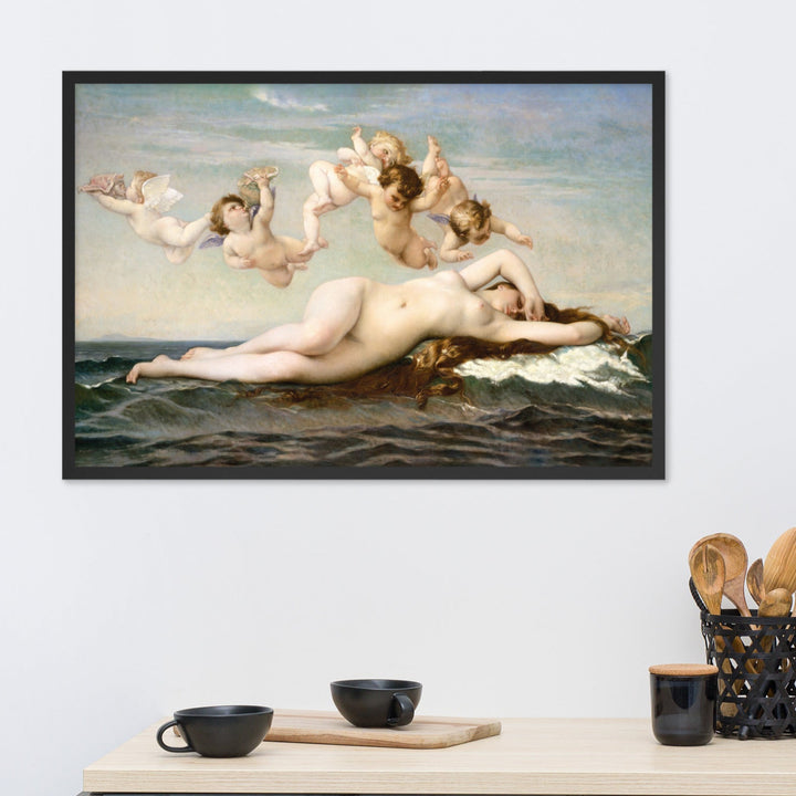 Poster - Alexandre Cabanel, De geboorte van Venus