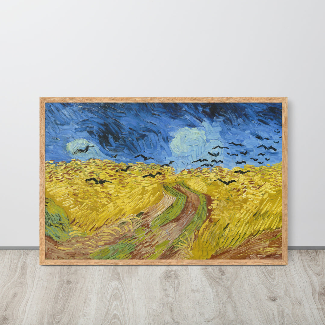 Affiche - Van Gogh, Champ de blé aux corbeaux