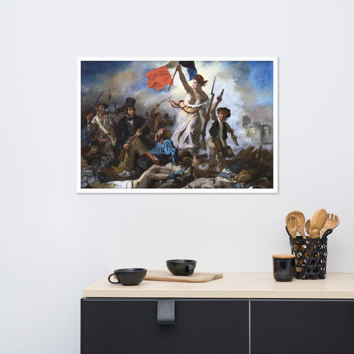 Poster - Eugène Delacroix, Freedom Leads the People