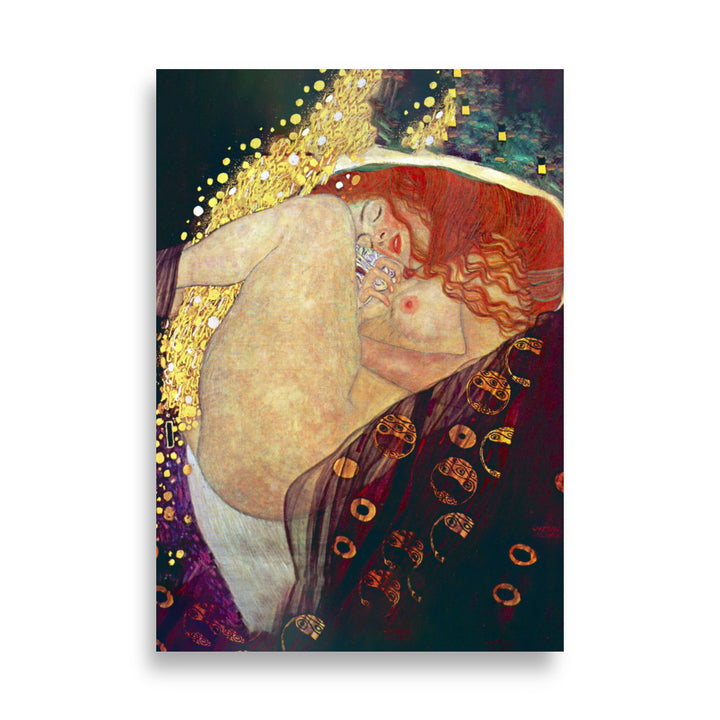 Affiche - Gustav Klimt, Danae