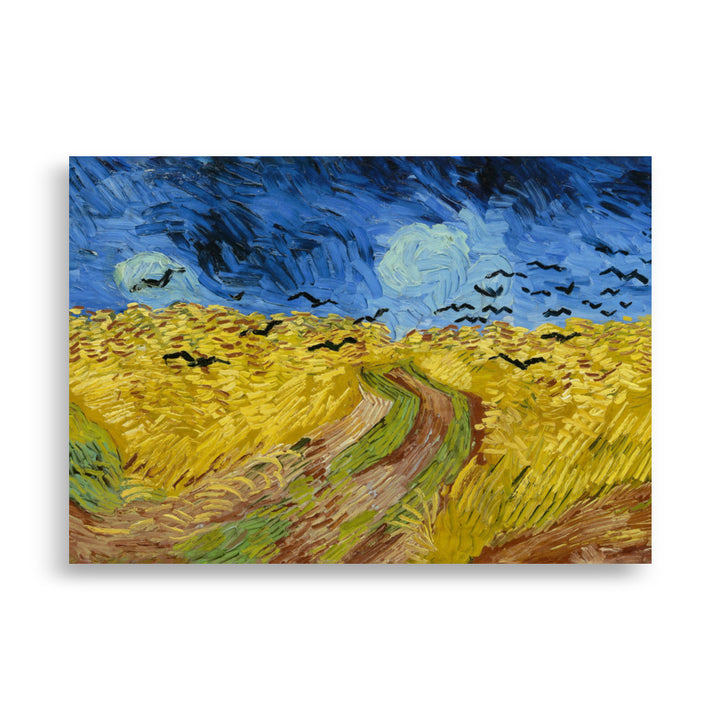 Affiche - Van Gogh, Champ de blé aux corbeaux