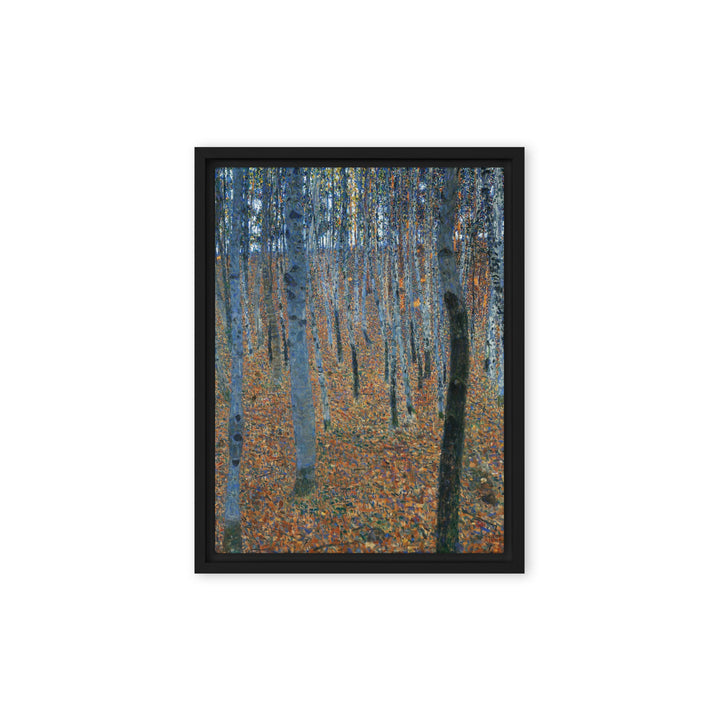 Leinwand - Gustav Klimt, Buchenwald Schwarz / 31x41 cm (12″×16″) artlia