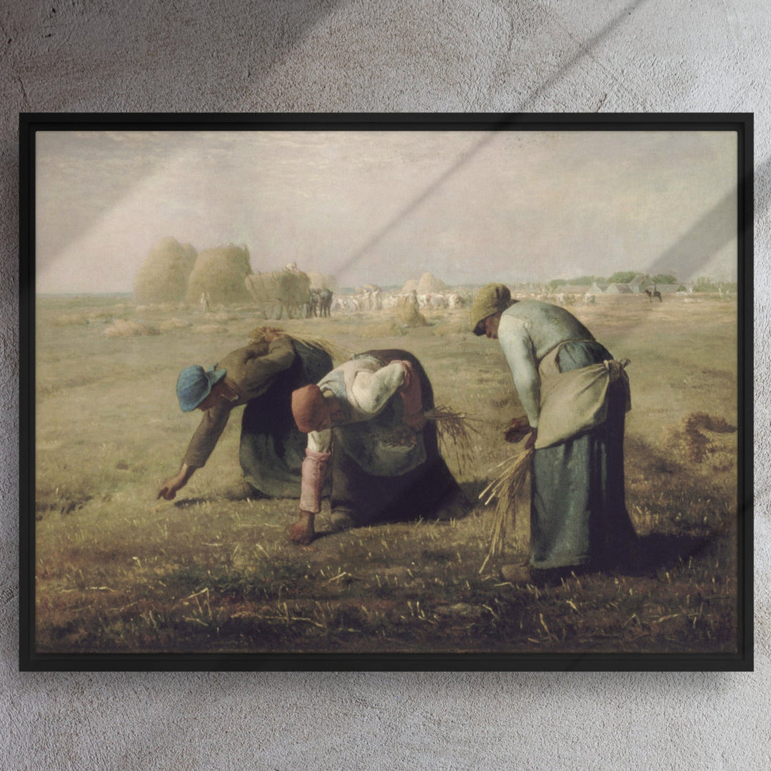 Canvas - Jean-François Millet, The Gleaners