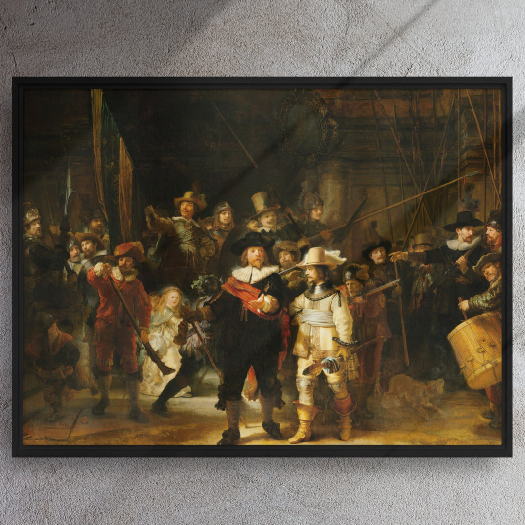 Canvas - Rembrandt van Rijn, The Night Watch