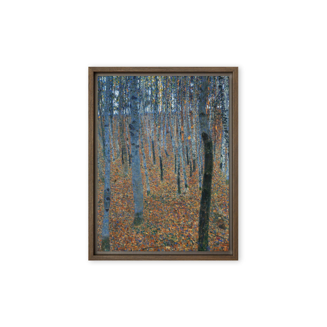 Leinwand - Gustav Klimt, Buchenwald Braun / 31x41 cm (12″×16″) artlia