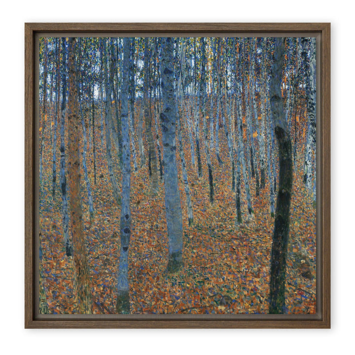 Leinwand - Gustav Klimt, Buchenwald Braun / 41x41 cm (16″×16″) artlia