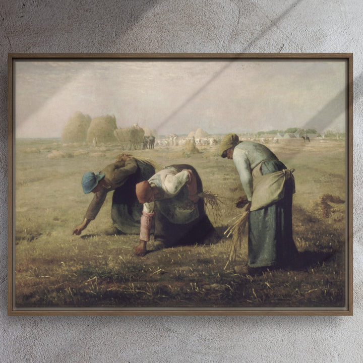 Canvas - Jean-François Millet, The Gleaners