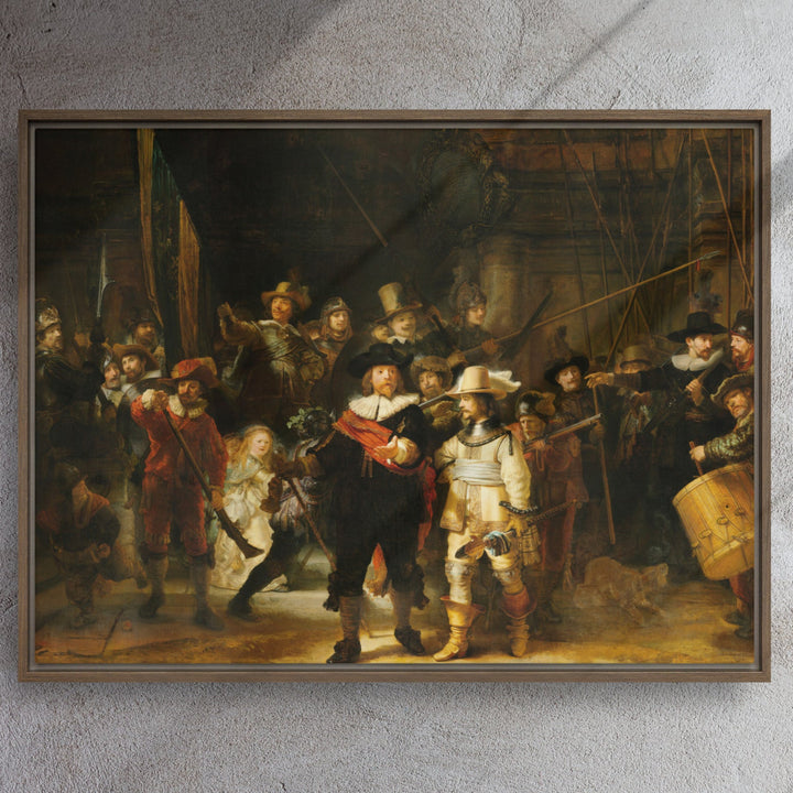 Canvas - Rembrandt van Rijn, The Night Watch