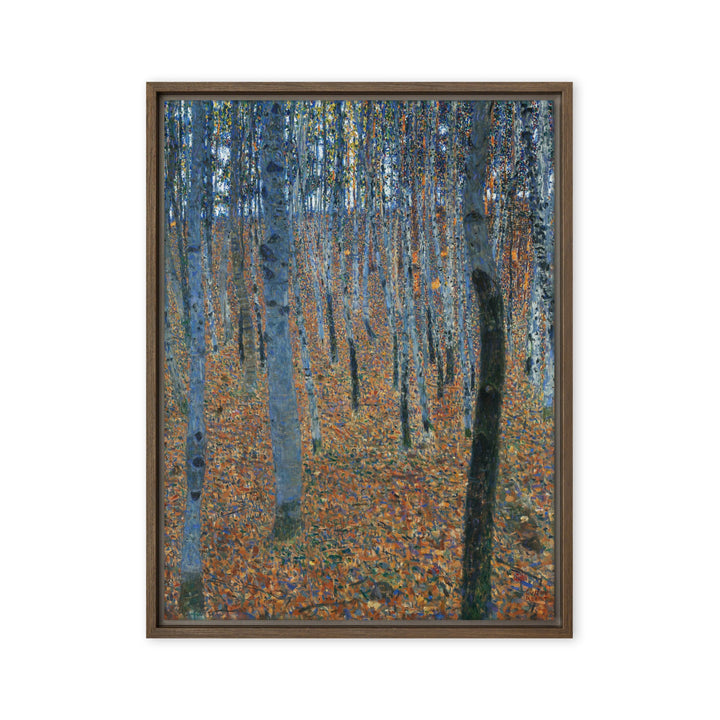 Leinwand - Gustav Klimt, Buchenwald Braun / 61x81 cm (24″×32″) artlia