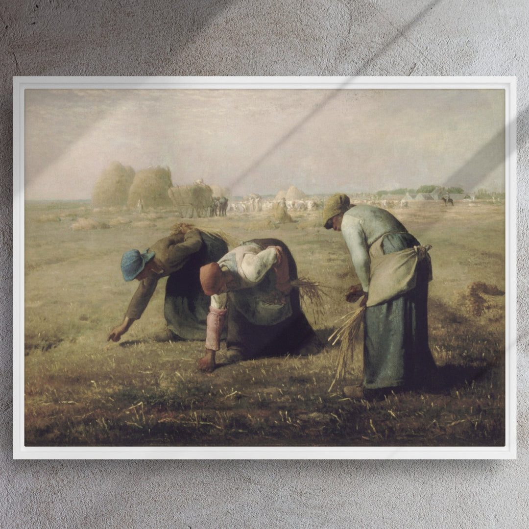 Canvas - Jean-François Millet, The Gleaners