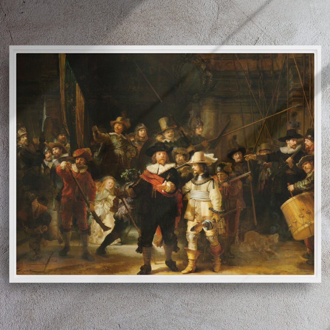 Canvas - Rembrandt van Rijn, The Night Watch