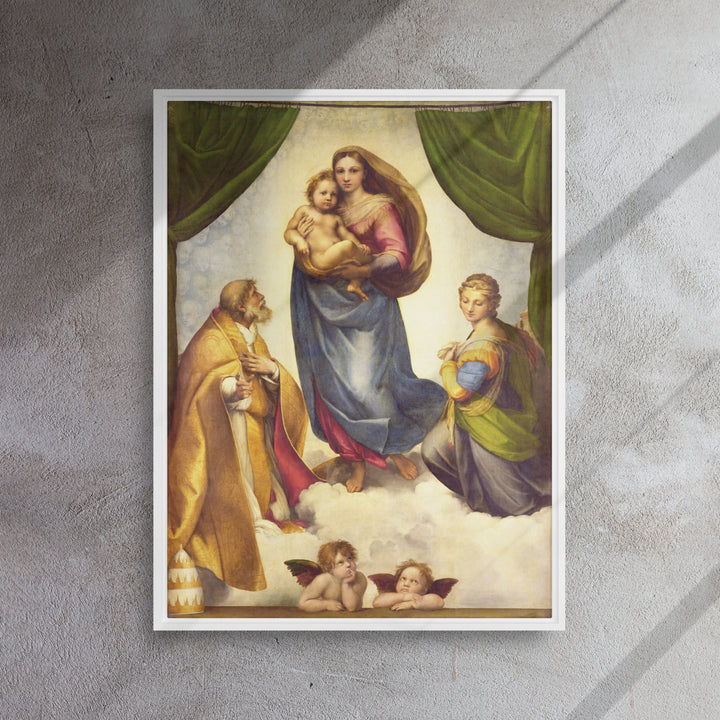 Lienzo - Raffaello Sanzio da Urbino, La Madonna Sixtina