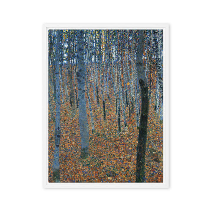 Leinwand - Gustav Klimt, Buchenwald Weiß / 61x81 cm (24″×32″) artlia