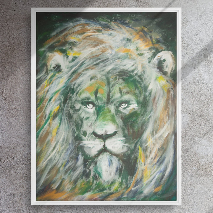 Canvas - Green Lion, Hyoun Wook Song