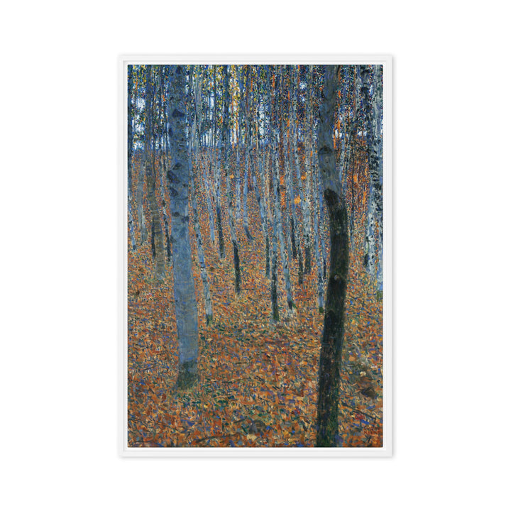 Leinwand - Gustav Klimt, Buchenwald Weiß / 61x91 cm (24″×36″) artlia