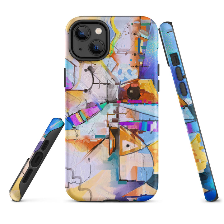 Hardcase iPhone® Handyhülle - Bunte Fantasie Kuratoren von artlia iPhone 14 Plus artlia