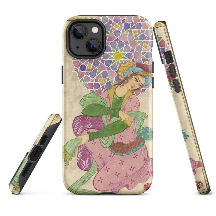 Hardcase iPhone® Handyhülle - Die persische Dame Farzaneh Ebadifard iPhone 14 Plus artlia