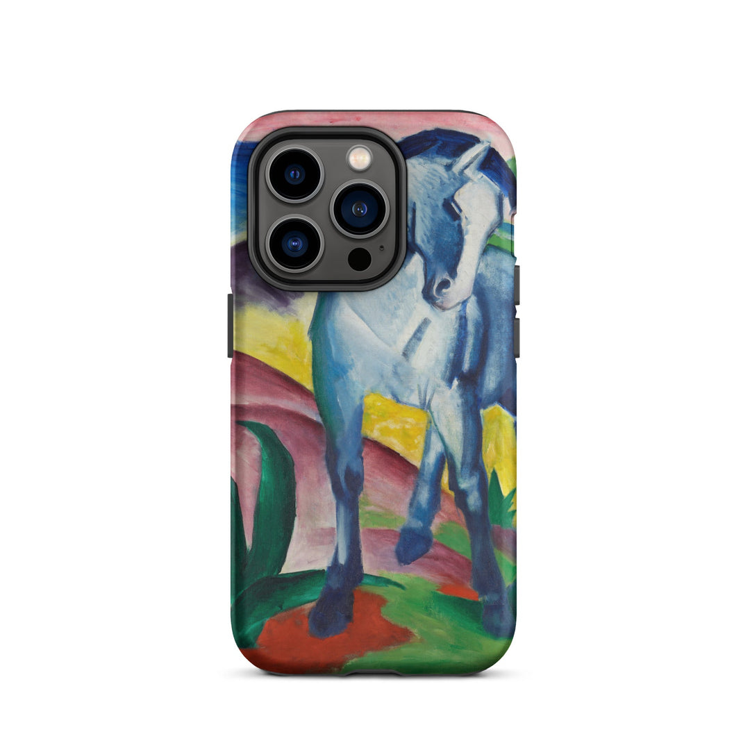 Hardcase iPhone® Handyhülle - Franz Marc, Blaues Pferd I iPhone 14 Pro artlia