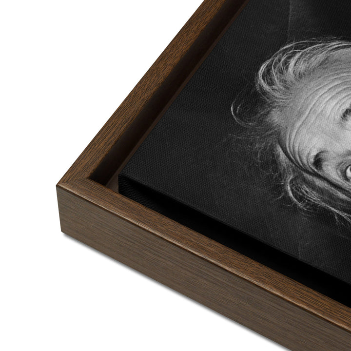 Leinwand - Albert Einstein Zunge Arthur Sasse artlia