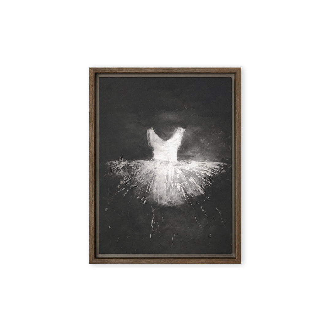 Leinwand - Ballett Kostüm Kuratoren von artlia Braun / 31x41 cm (12″×16″) artlia