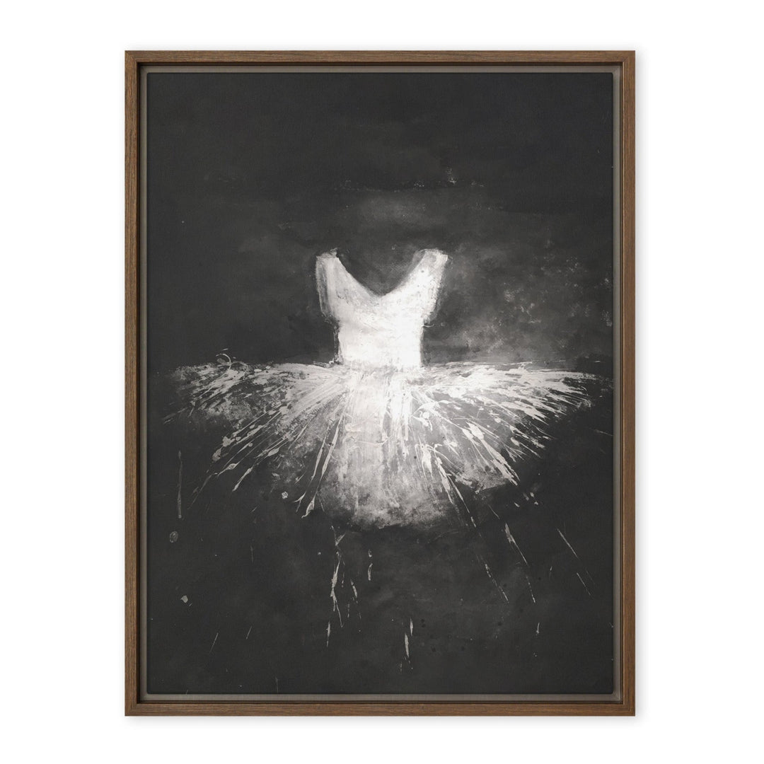 Leinwand - Ballett Kostüm Kuratoren von artlia Braun / 46x61 cm (18″×24″) artlia