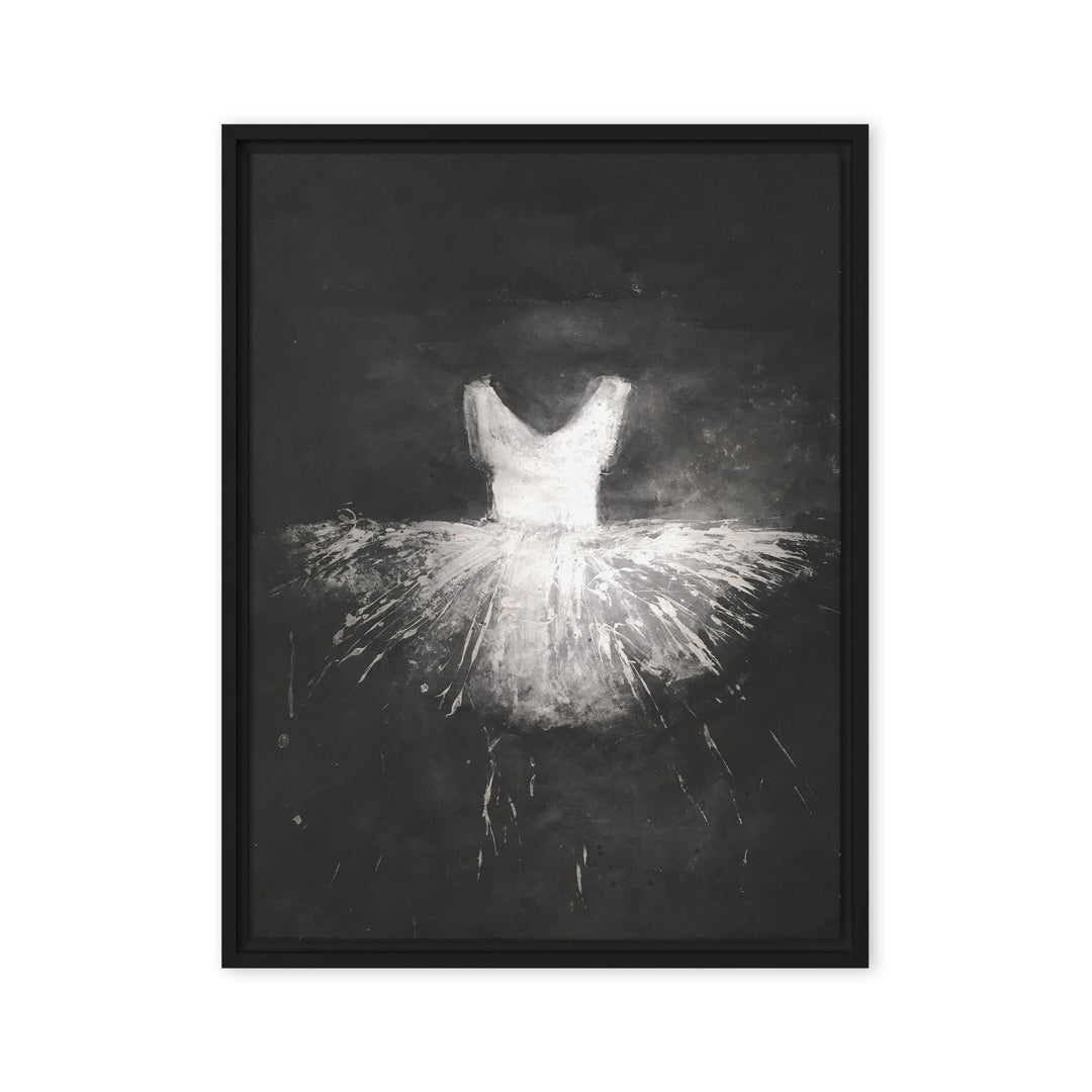 Leinwand - Ballett Kostüm Kuratoren von artlia Schwarz / 46x61 cm (18″×24″) artlia