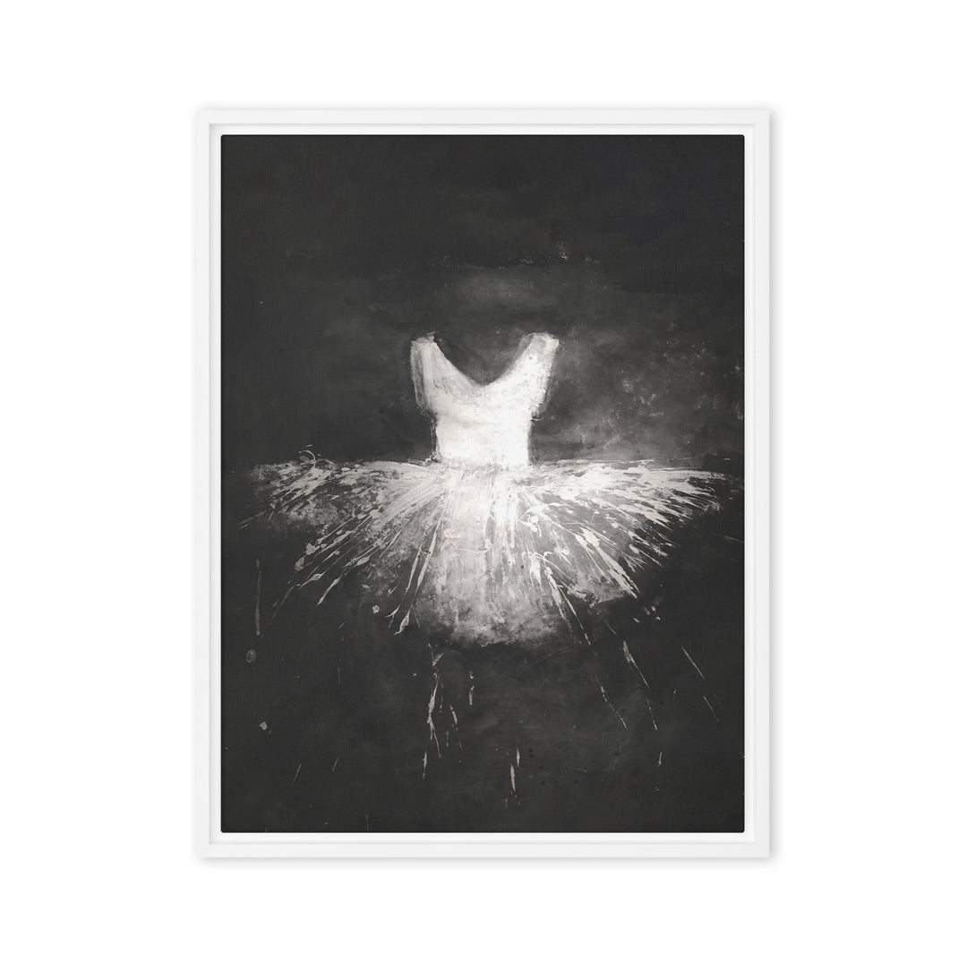 Leinwand - Ballett Kostüm Kuratoren von artlia Weiß / 46x61 cm (18″×24″) artlia