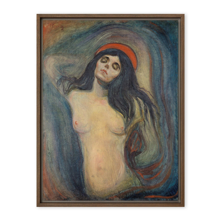 Leinwand - Edvard Munch, Madonna Edvard Munch Braun / 46x61 cm (18″×24″) artlia