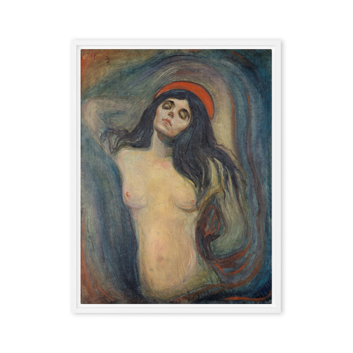 Leinwand - Edvard Munch, Madonna Edvard Munch Weiß / 46x61 cm (18″×24″) artlia